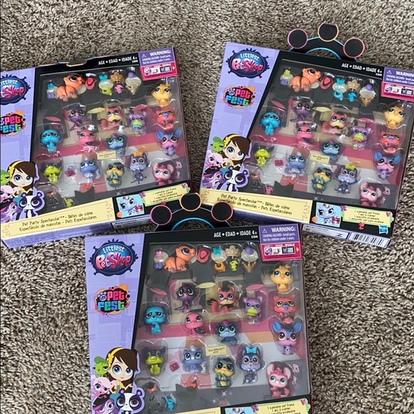 Littlest pet shop PET FEST (3 boxes) - Picture 1 of 1